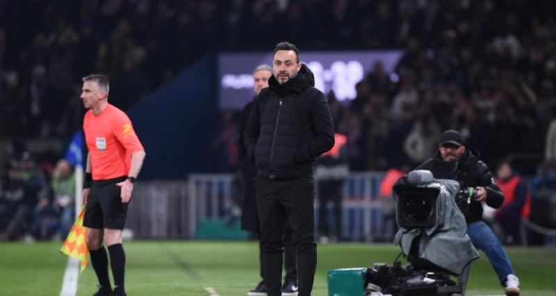  - "Ce n'est pas un clasico" : pour De Zerbi, la rivalité entre l'OM et le PSG n'existe plus