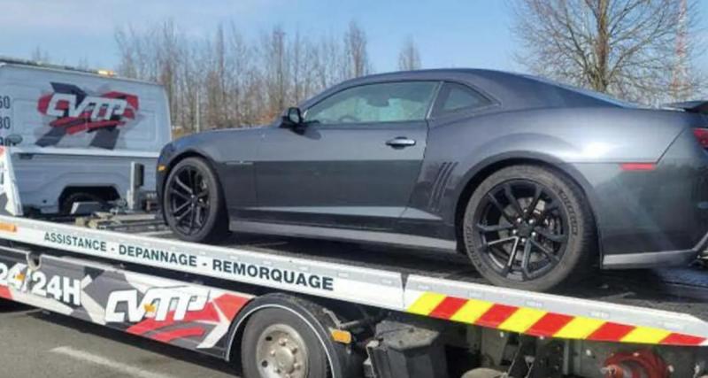  - Une Chevrolet Camaro flashée à 220 km/h, son conducteur inspiré par la reprise de la F1 ?