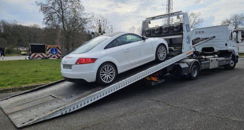  - Flashé en grand excès de vitesse au volant de son Audi TT, ce conducteur est le champion d’un week-end chargé