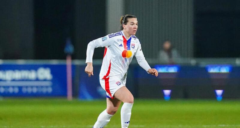  - OL (F) : Vanessa Gilles satisfaite après la victoire à Munich