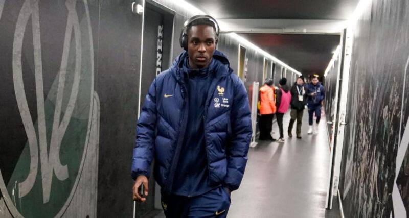  - Equipe de France espoirs : le missile en lucarne de Tel à l'entraînement