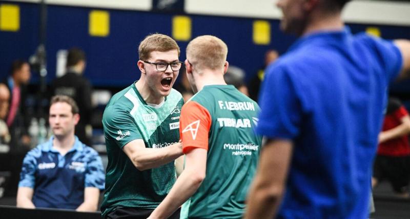  - Les frères Lebrun se qualifient difficilement en demi-finales du double des Championnats de France