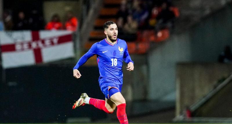  - Equipe de France Espoirs : après son match éblouissant, Cherki quitte les Bleuets sur blessure