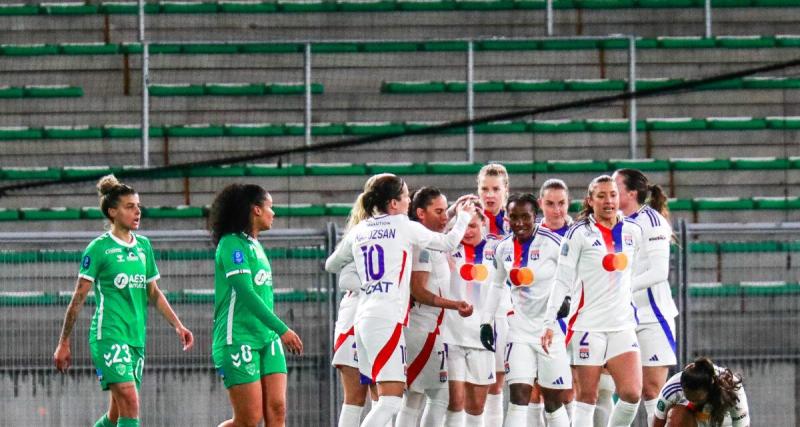  - Arkema Première Ligue : l'OL remporte aisément le derby contre Saint-Étienne