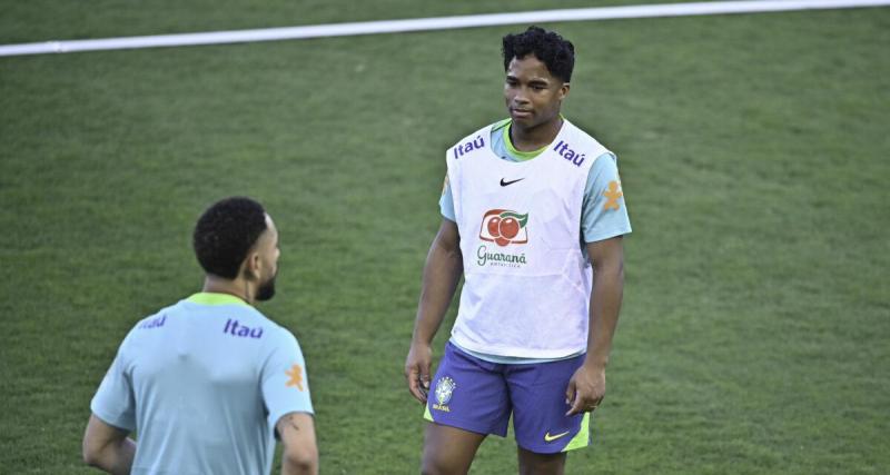  - L’absence d’Endrick fait parler au Brésil