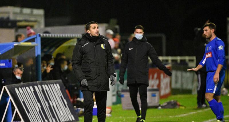  - Dinan Léhon : Stéphane Lamant sur un nuage après la victoire contre Saint-Malo