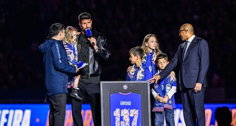  - Équipe de France : le magnifique hommage du Stade de France pour Olivier Giroud