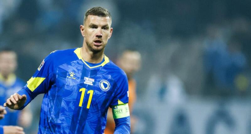  - Le visage blessé effrayant de Dzeko après Roumanie – Bosnie