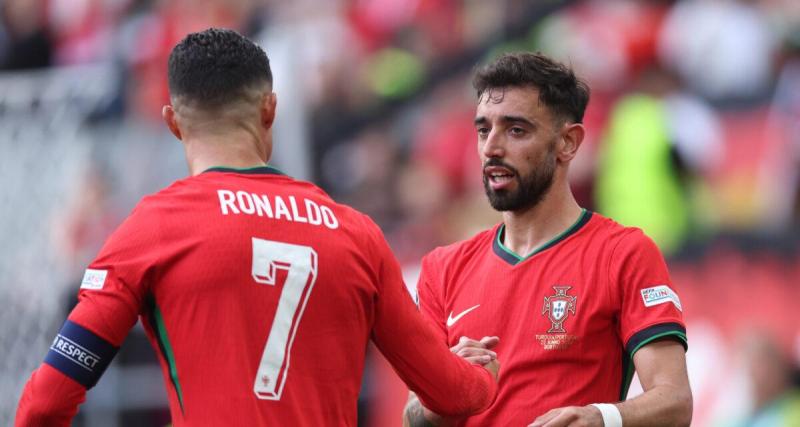  - Portugal : quand Bruno Fernandes célèbre le penalty raté de Cristiano Ronaldo