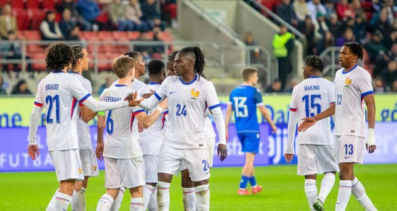  - L'équipe de France Espoirs s'amuse contre la Slovaquie