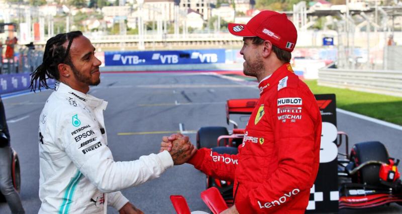  - Ferrari : "Je croise les doigts pour lui afin qu'il remporte le championnat", Vettel veut voir Hamilton champion avec la Scuderia !