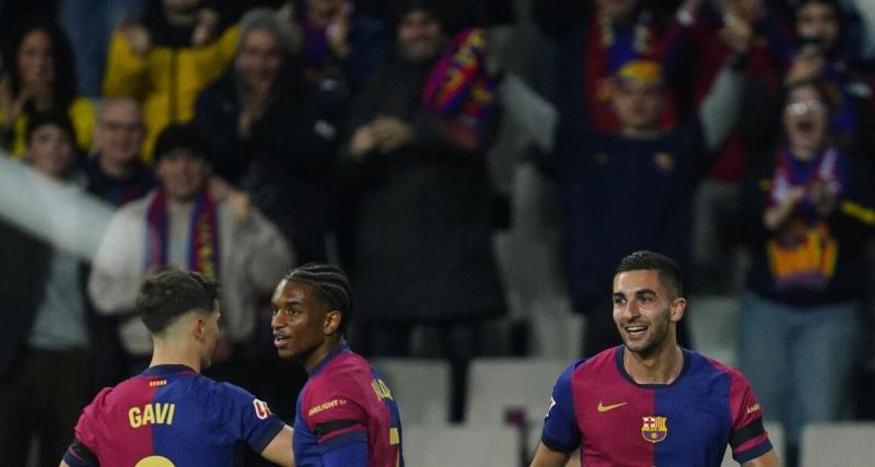  - Le Barça mène aisément face à Osasuna à la pause mais s'inquiète pour Olmo