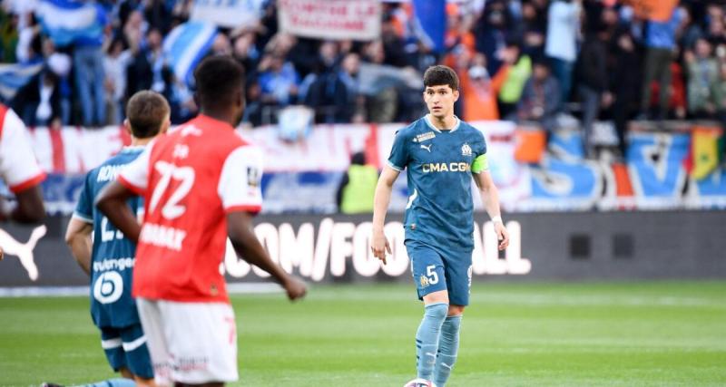  - Reims-OM : Leonardo Balerdi contraint de sortir sur blessure