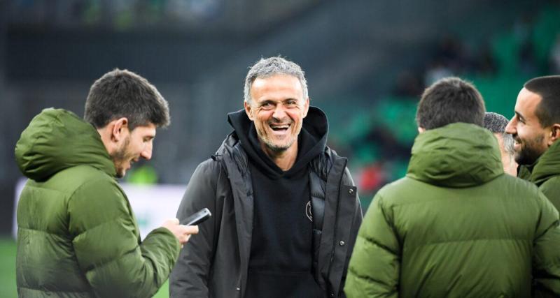  - ASSE - PSG : Luis Enrique totalement sous le charme de Geoffroy Guichard