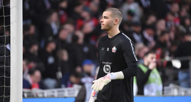  - Lille : Lucas Chevalier "un peu gêné" par le tifo à son effigie avant le derby contre Lenss