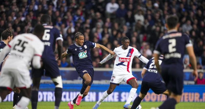  - Coup de tonnerre, le PSG est mené à la pause par Dunkerque !