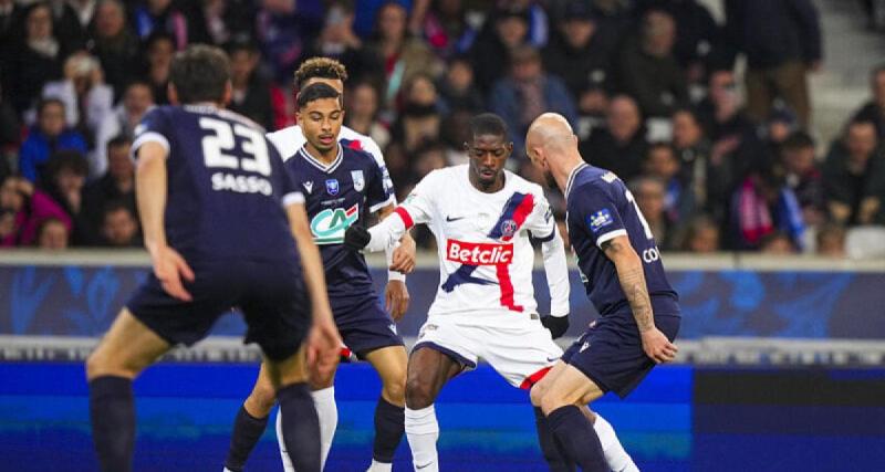  - Surprise, Dunkerque mène contre le PSG à la pause