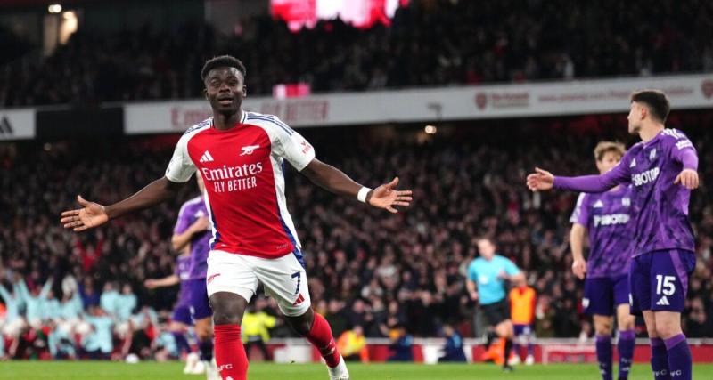  - Saka buteur et vainqueur avec Arsenal pour son retour, Manchester United tombe à Nottingham Forest