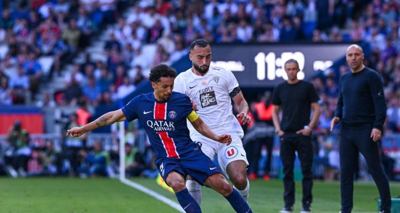  - Angers tient tête au PSG à la mi-temps
