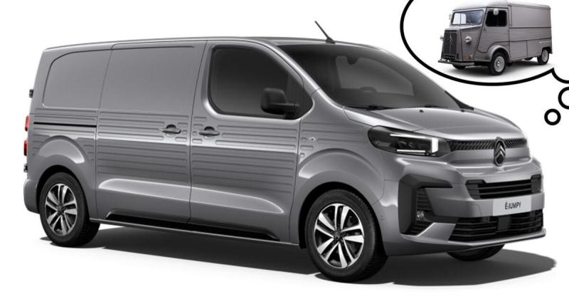  - Nouveau Citroën Jumpy Type-H Pack : une série spéciale sérigraphiée en hommage au célèbre Type H né en 1948
