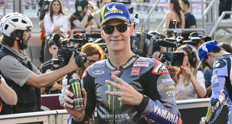  - MotoGP : 3 ans après, Quartararo retrouve la première ligne