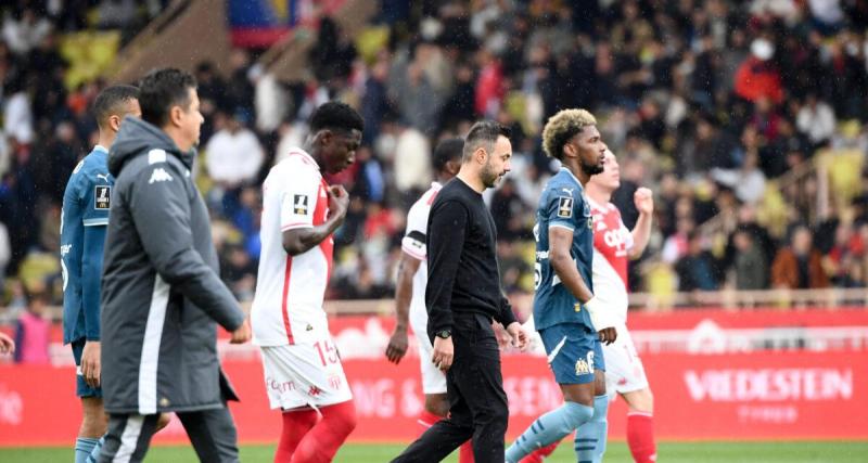  - OM : De Zerbi optimiste malgré l’humiliation à Monaco
