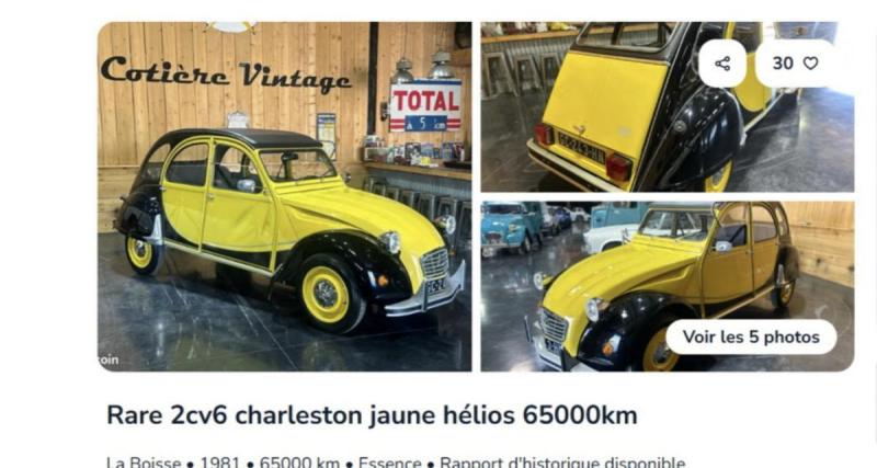 - Un conducteur se fait confisquer sa 2 CV et la retrouve sur Leboncoin 2 jours plus tard
