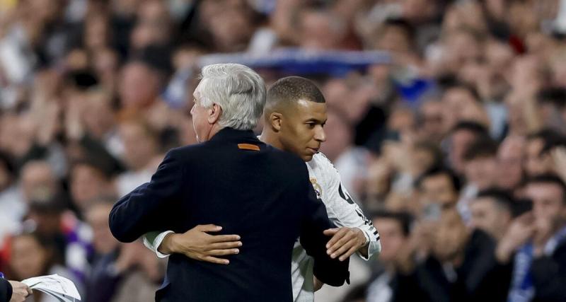  - Real Madrid : la réaction désespérée d'Ancelotti après le carton rouge de Mbappé