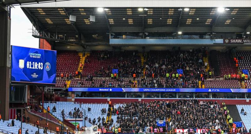  - Aston Villa - PSG : énorme bourde, la musique de la Ligue Europa diffusée !