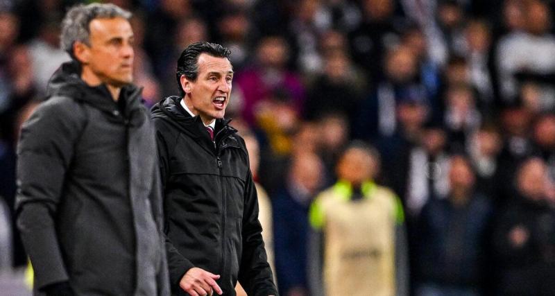  - PSG : "Ils sont maintenant favoris" pense Unaï Emery (Aston Villa)
