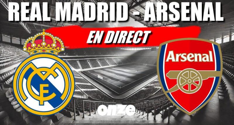  - Real Madrid - Arsenal en direct : deux buts en une minute, l'espoir relancé ?