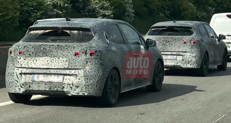 - La future Renault Clio roule déjà en Île-de-France