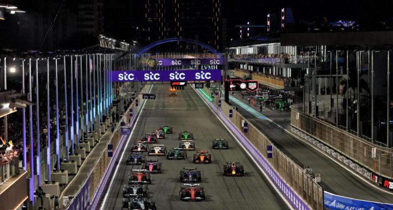  - GP d'Arabie soaudite : accident entre Gasly et Tsunoda, les deux pilotes abandonnent