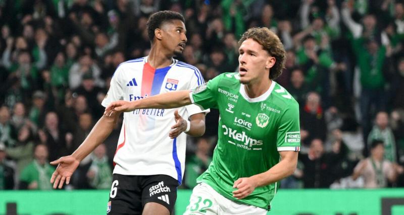  - ASSE - OL : le rouge dingue non donné à Stassin après sa faute sur Tolisso, sorti sur civière