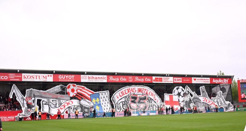  - Les Ultras brestois ont voulu en découdre sur la route avec les supporters lensois