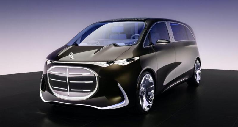  - Mercedes Vision V : un avant-goût du futur Classe V façon limousine de luxe