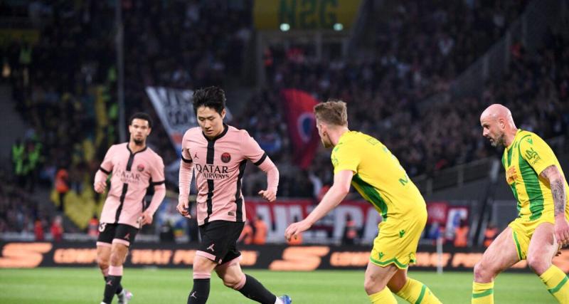  - À la pause, le PSG mène sur la pelouse de Nantes