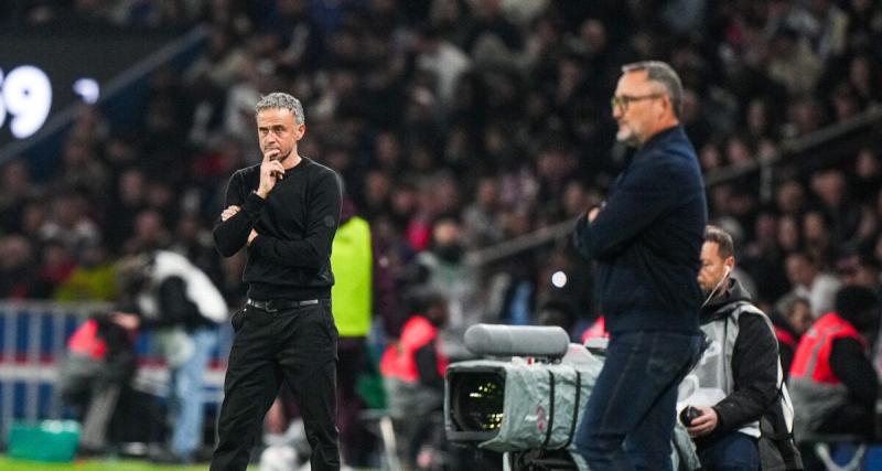  - PSG : "Je ne suis pas inquiet", confie Luis Enrique après la défaite contre Nice