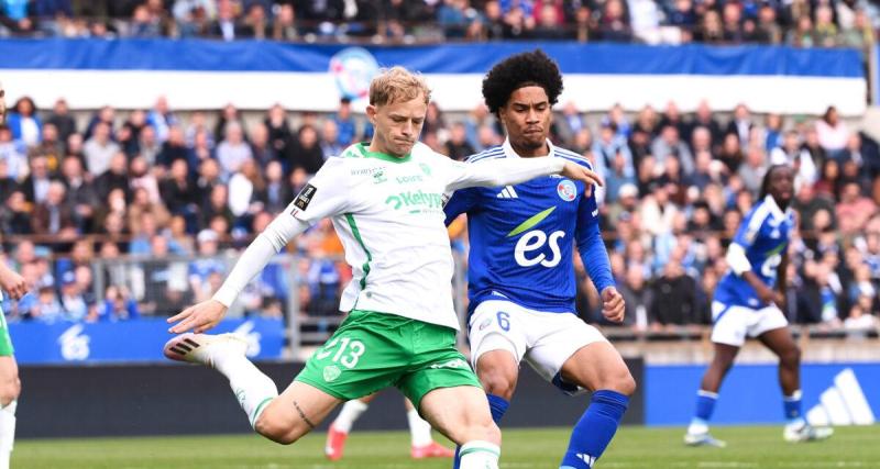  - À la pause, Strasbourg tenu en échec par Saint-Étienne