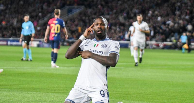  - Ligue des Champions : l'extraordinaire madjer de Marcus Thuram (Inter Milan) contre Barcelone