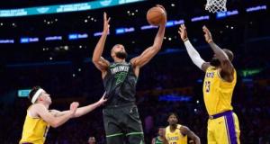 NBA : Rudy Gobert impérial, Minnesota élimine LeBron James et les Lakers