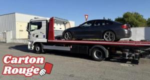 Flashé à 191 km/h en BMW : « Sa voiture vole… jusqu’à la fourrière »