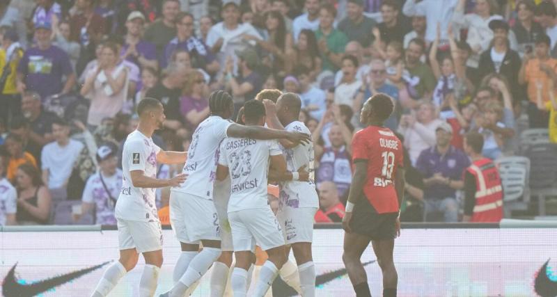  - À la pause, Toulouse mène d'une courte tête contre Rennes