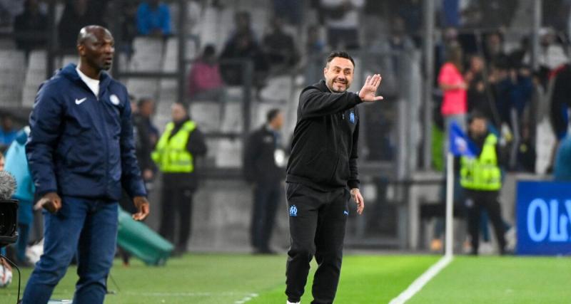  - OM : "on mérite la C1", De Zerbi cash avant le choc contre Lille