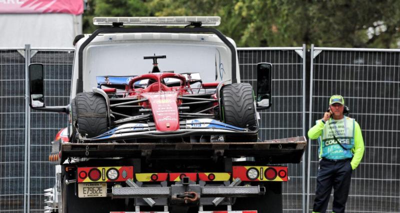  - Grand Prix de Miami : Leclerc perd le contrôle et détruit sa Ferrari
