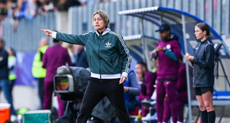  - Paris FC (F) : Sandrine Soubeyrand sur un nuage après le sacre en Coupe de France