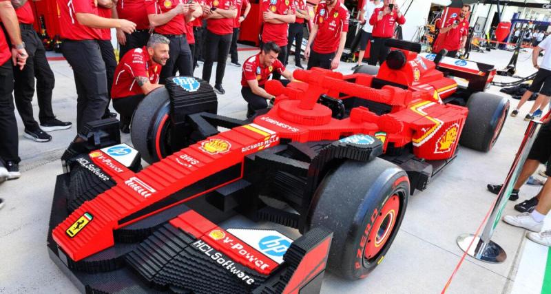  - GP de Miami : la parade des pilotes effectuée dans des voitures Lego