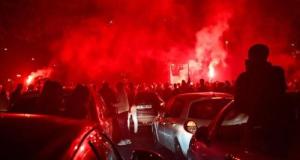 Drame après PSG - Arsenal, un chauffard roule sur des supporters !