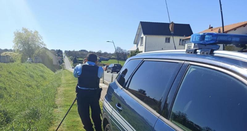  - Flashé en excès de vitesse, il s’en sort car la police venait de ranger son matériel