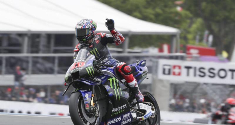  - GP de France : Quartararo devant Márquez en EL2